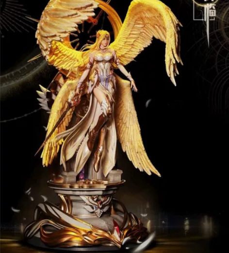 秦时明月否极PJ斗罗大陆千仞雪手办雕像天使...