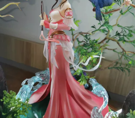 甄姬手办,游园惊梦手办,王者荣耀手办,原包...