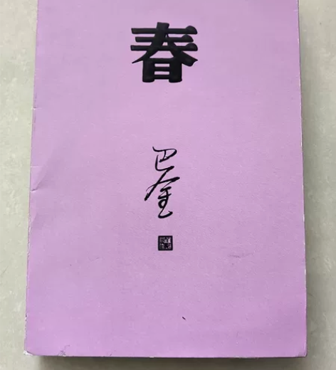 巴金 激流三部曲之一.春 轻微使用痕迹 正...