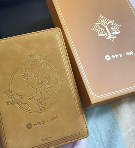 原神必胜客联动笔记本 全新未拆未用 自己去...