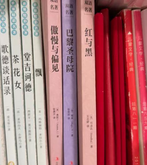 双语名著系列:傲慢与偏见 红与黑 巴黎圣母...