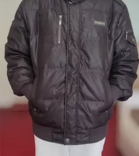 男士羽绒服 尺寸：185\100A 填充物...