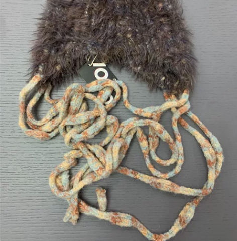 三福帽子  质感可爱毛绒帽    全新有吊...