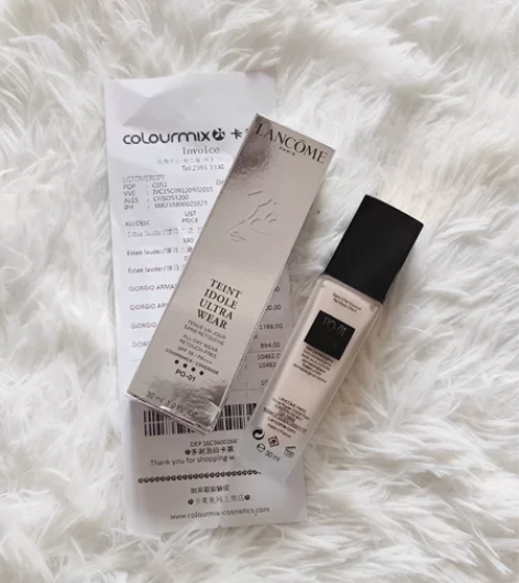 兰蔻持妆粉底液30ml【带防伪可查】 po...