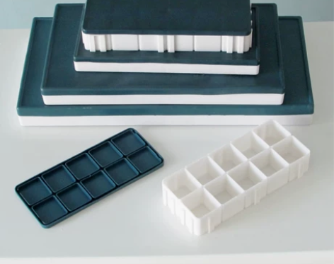 萧萧画材颜料盒调色盒高考学生美术画材初学者...