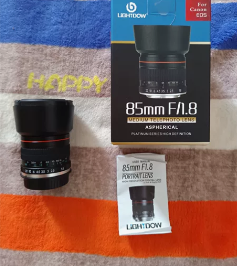 佳能ef口85mmf1.8人像大光圈镜头，...