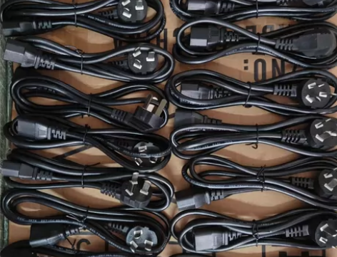 全新包邮电脑电源线 电脑主机电源线品字显示...