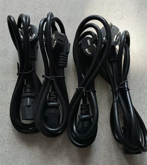 清仓包邮出1.3米电源线台式机电脑主机显示...