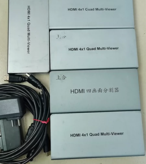 出几个上合分屏器4口,上合四画面分割器,4...