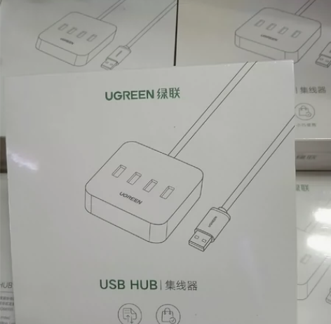 绿联USB3.0分线器 高速4口拓展坞 U...