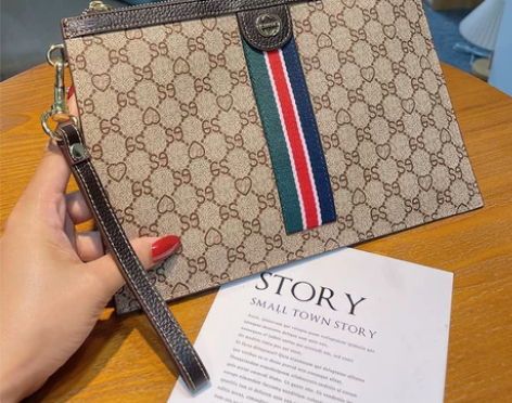 女手包 手包小包手拿包女高级感气质软皮可放...