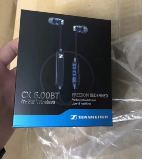 森海塞尔CX6.00BT无线蓝牙耳机运动重...