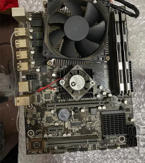 X58主板,板U套,CPU是X5675,内...