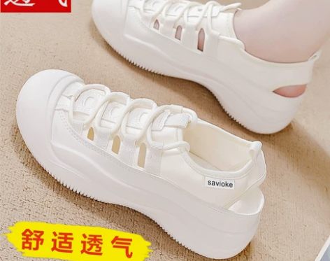 运动凉鞋女外穿2024夏季新款镂空洞洞鞋软...