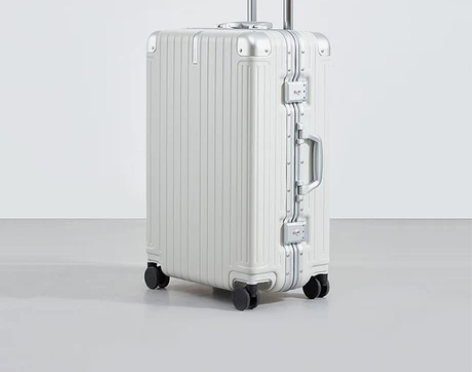 汉客铝框拉杆箱万向轮小旅行箱20寸男行李箱...