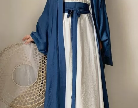 汉服古风中国晋制风直裾大袖魏晋套装改良日常...