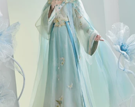 ?【狂欢价】玉术【岁岁春风】原创汉服女晋制...