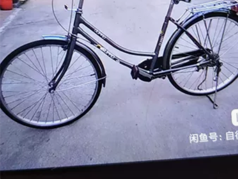 经典欧跑自行车一辆， 套管结构车架子， 一...