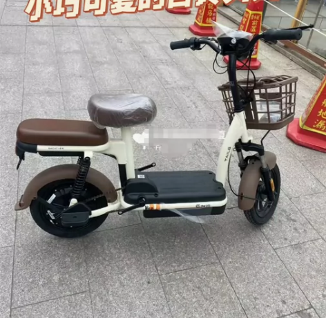 台铃贝贝电动自行车,新车,图一是原车,图二...