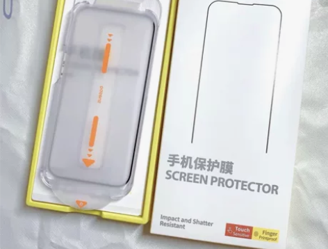 【官网半价】倍思苹果康宁膜钢化膜带除尘仓一...