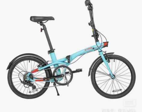 迪卡侬TILT500折叠自行车20寸变速通...