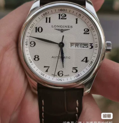 正品个人二手9成新  浪琴男士名匠系列全自...