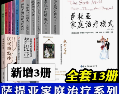 萨提亚家庭系列 自我成长 全套10册 萨提...