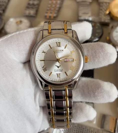 二手保真正品西铁城citizen全自动机械...