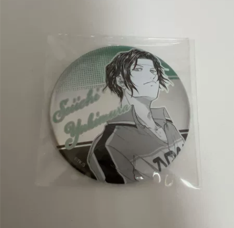 出 网球王子幸村精市原画浮雕吧唧 标价可直...