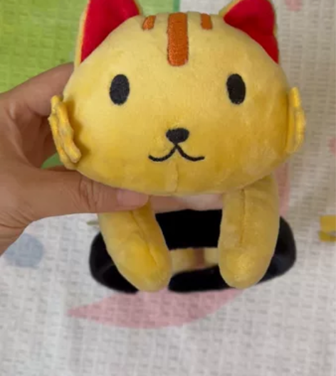 仙境传说 趴趴猫发箍头饰 毛绒公仔 超级可...