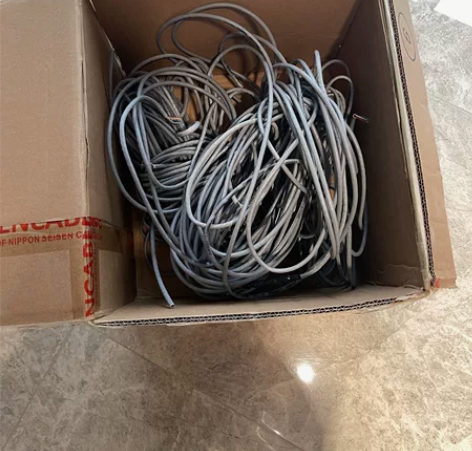 超五类网线 更换了全屋网线，拆下来万科铺设...