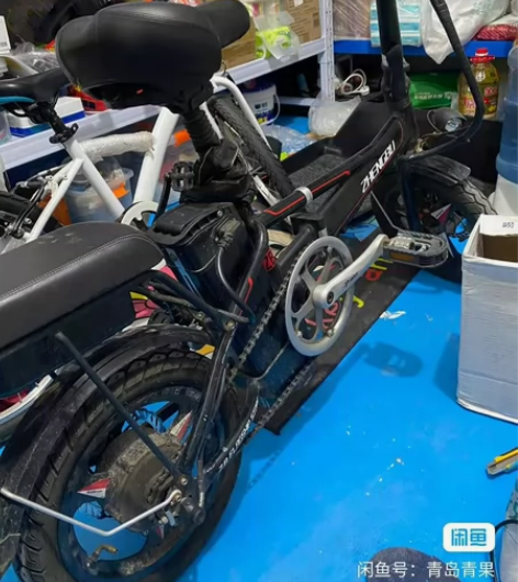 正步牌折叠电动自行车 感兴趣的话点“我想要...