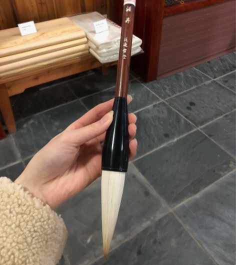 放漏一支大兼毫提斗，售价近百的笔便宜出了 ...