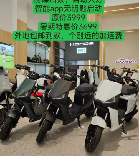 新大洲本田S09R 新国标电动自行车 标准...