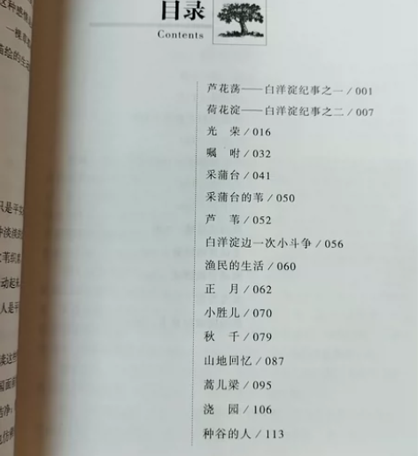 白洋淀纪事，封底有一点折痕白洋淀纪事 无障...