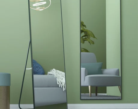 网红大镜子全身镜落地镜家用穿衣镜试衣镜卧室...