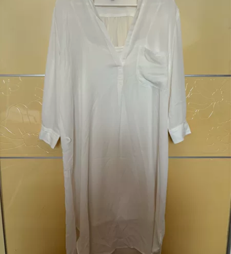 la chapelle白色连衣裙 基本全新...