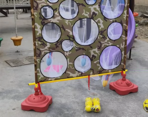 沙包投掷靶盘幼儿园感统训练器材户外儿童投球...