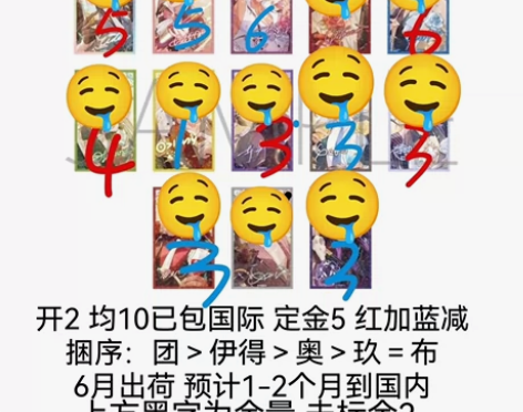 新世界狂欢 墨菲 二周年闪卡 主页还有新世...