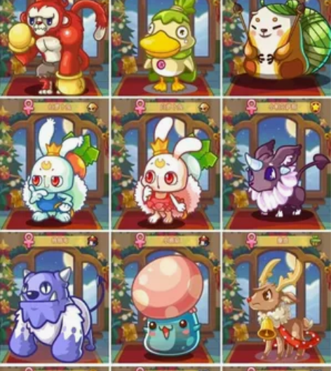 洛克王国绝版宠物蛋,稀有宠物全部都有,小帕...