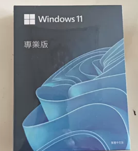 正版win10/11专业版家庭版64位彩盒...