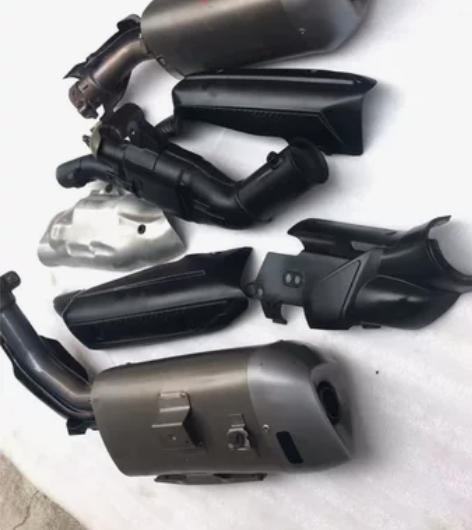 碣石配件，雅马哈R1，原装排汽l付，后段排...