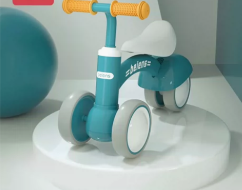 贝恩施儿童玩具平衡车宝宝滑步车防侧翻四轮稳...