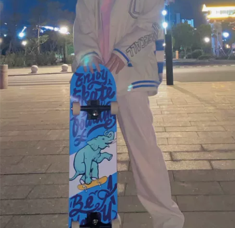 DBH滑板初学者儿童男女生成人双翘专业板 ...