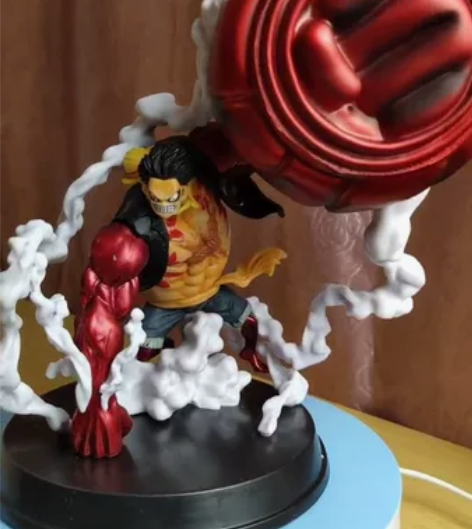 全新未拆包海贼王四档大猿王路飞手办，中号2...