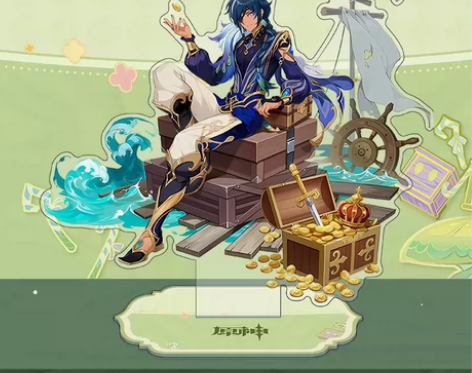 原神凯亚立牌全新未拆一件包邮 商品全新 有...