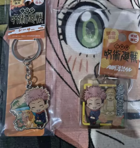 日版现货 咒术回战 虎杖悠仁 虎子 金属亚...