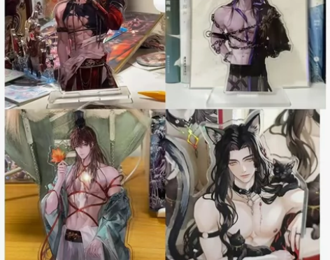 代号鸢高颜值精致半身10cm立牌摆件刘辩袁...