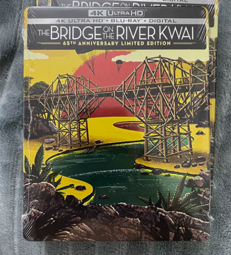 【年中大促】US《桂河大桥》4K中字铁盒蓝...