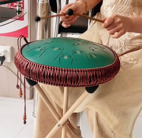 来自大自然的治愈 #空灵鼓 #乐器 感兴趣...